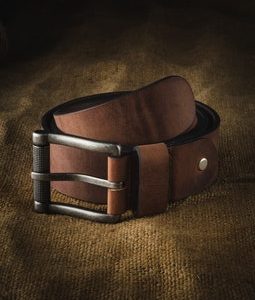 Jeans Belt for Men and Women, Italian Vegetable Tanned Crazy Horse Leather, jeans belt buckle for men and women, genuine, jeans style