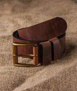 Handmade Italian Leather Belt, Personalized Full Grain Crazy Horse Belt for Men Women, Vegetable Tanned Jeans Belt, Gift for Him Groomsmen