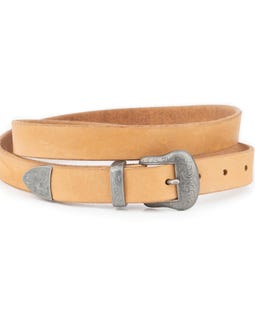 Tan Western Belt for Men, Full Grain Leather Cowboy Belt, Vintage Buckle Belt, Casual Dress Belt, Mens Leather Belt, Gift for Him
